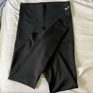 NIKE Dri-Fit Leggings with Unique Front Waistband